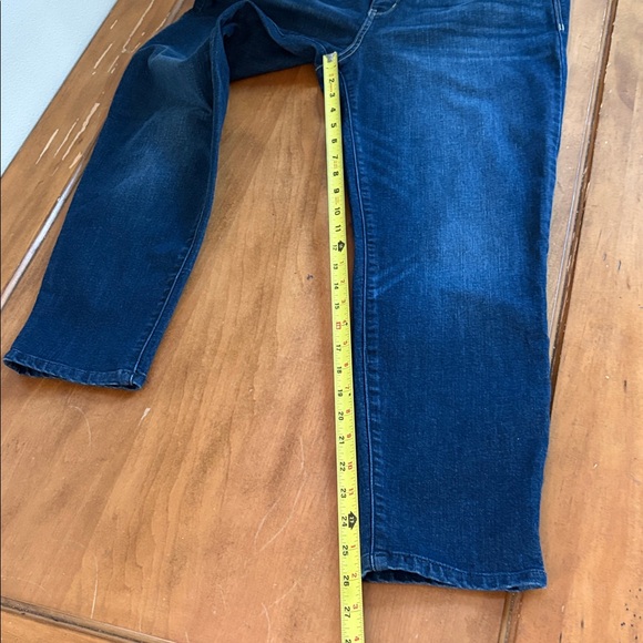 Democracy AbSolution Dark Blue Ankle Jeans Size 14 - Picture 6 of 13